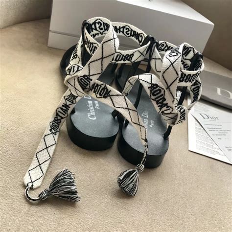 dior sandals replica|fashionphile dior sling backs.